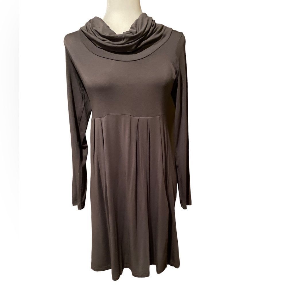 Yala NWT Bamboo Dreams MIDI Cowl Neck Dress